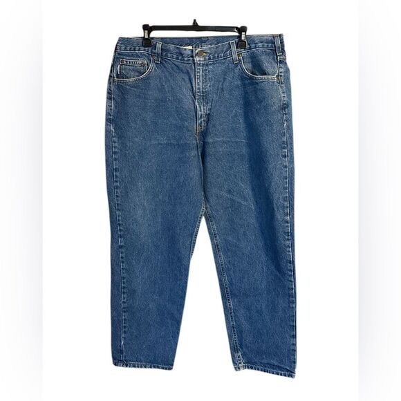 Carhartt B17 DST Relaxed Fit Denim Jeans Work Chore 40x30. EUC - Picture 2 of 7